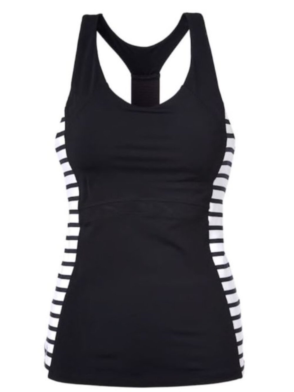 Athleta Ace Striped Racerback Tank Top Medium